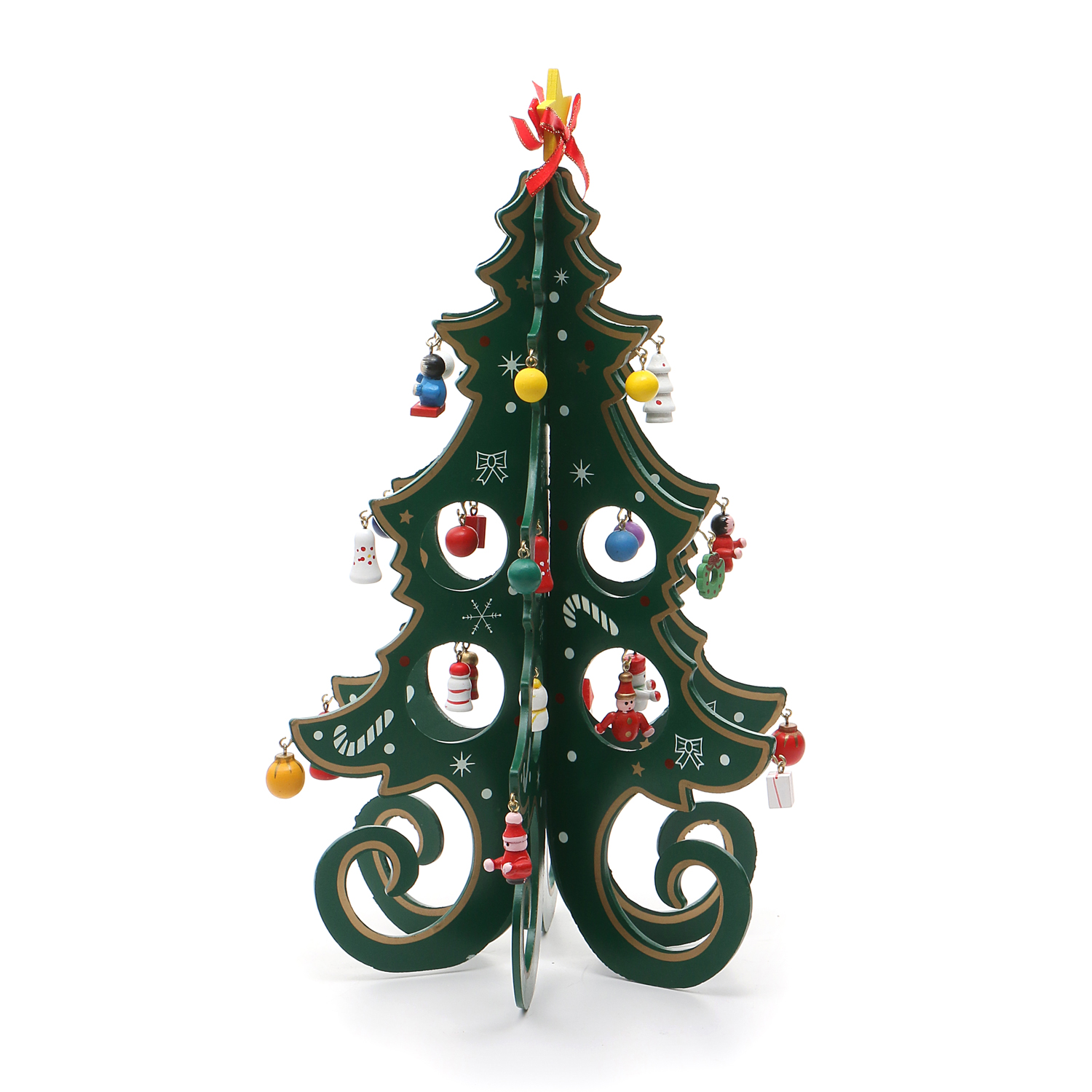 Decorazioni Natale Kasanova.Alberello Di Natale In Legno Ebay